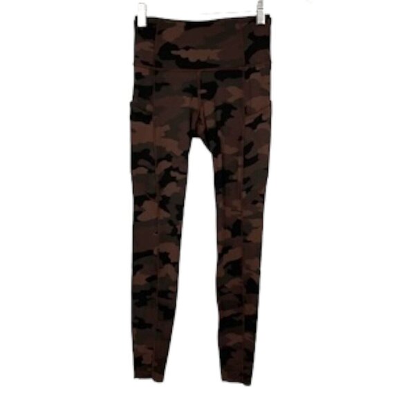 Lululemon Fast Free High-Rise Tight 28" Non Reflective Heritage Brown Camo 4 - Picture 1 of 9
